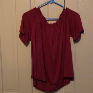 Off the shoulder top